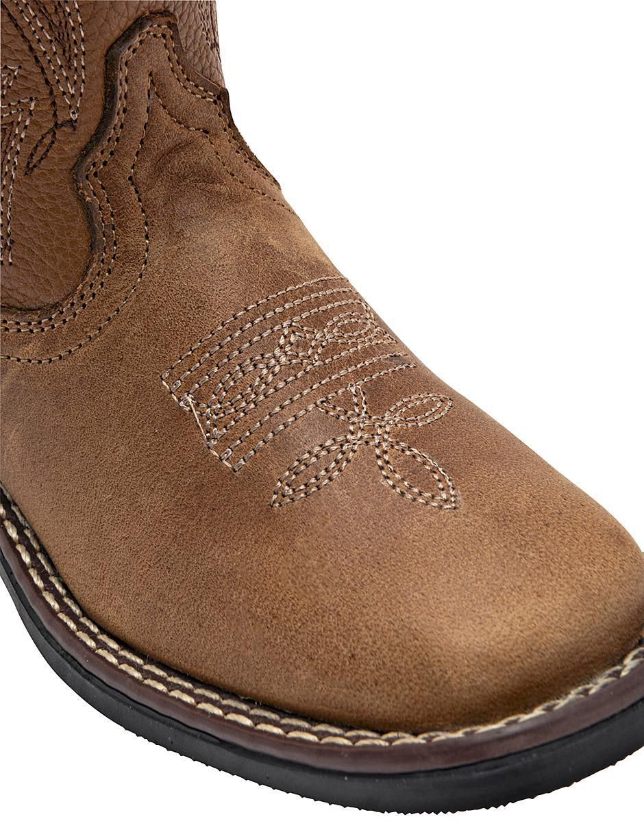 Bota de piel para niño