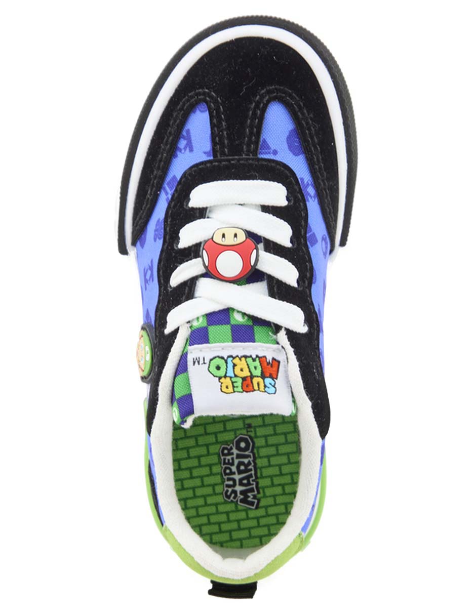 Tenis para niño Super Mario Luigi
