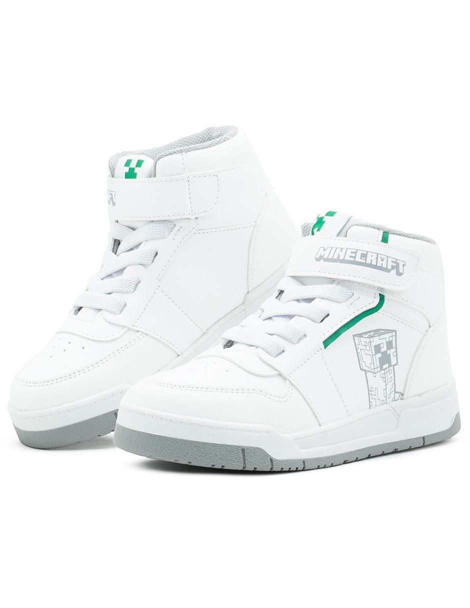 Tenis para niño Minecraft Back To School Creeper