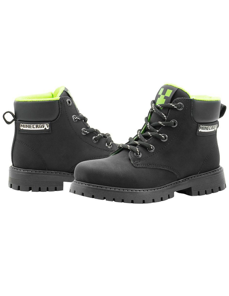 Bota Minecraft Creeper para niño
