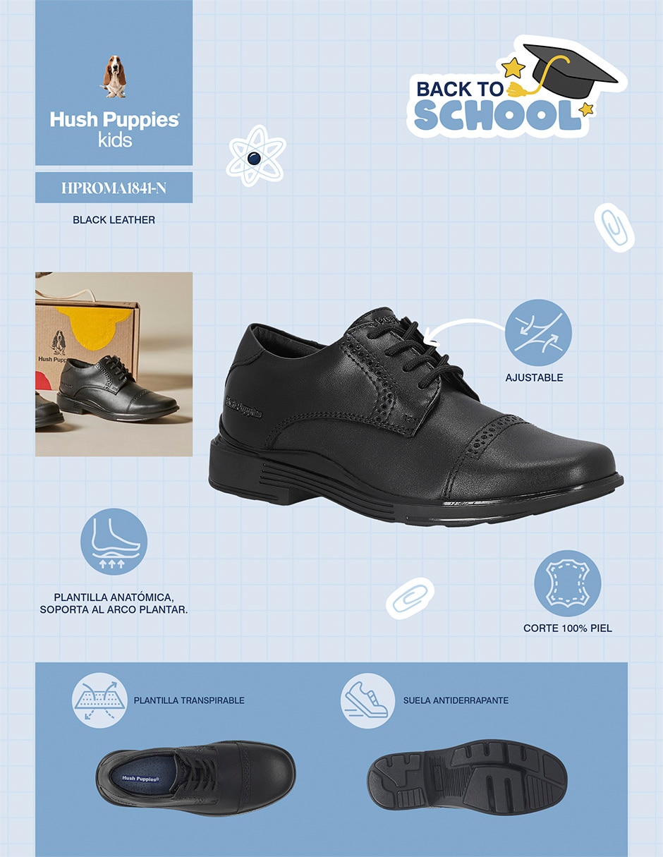 Zapato Hus de piel para niño 7