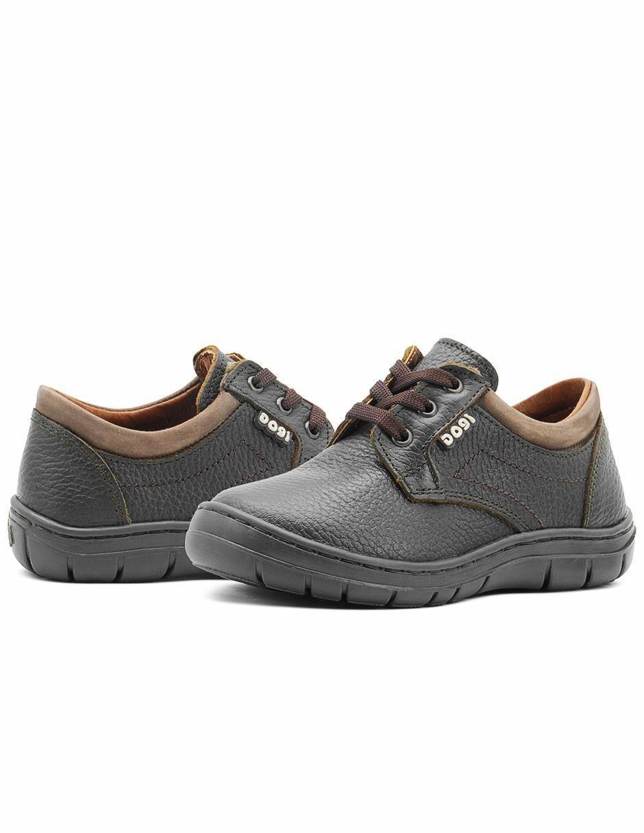 Zapato Back To School de piel para niño