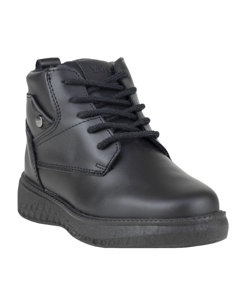 Bota de piel para niño