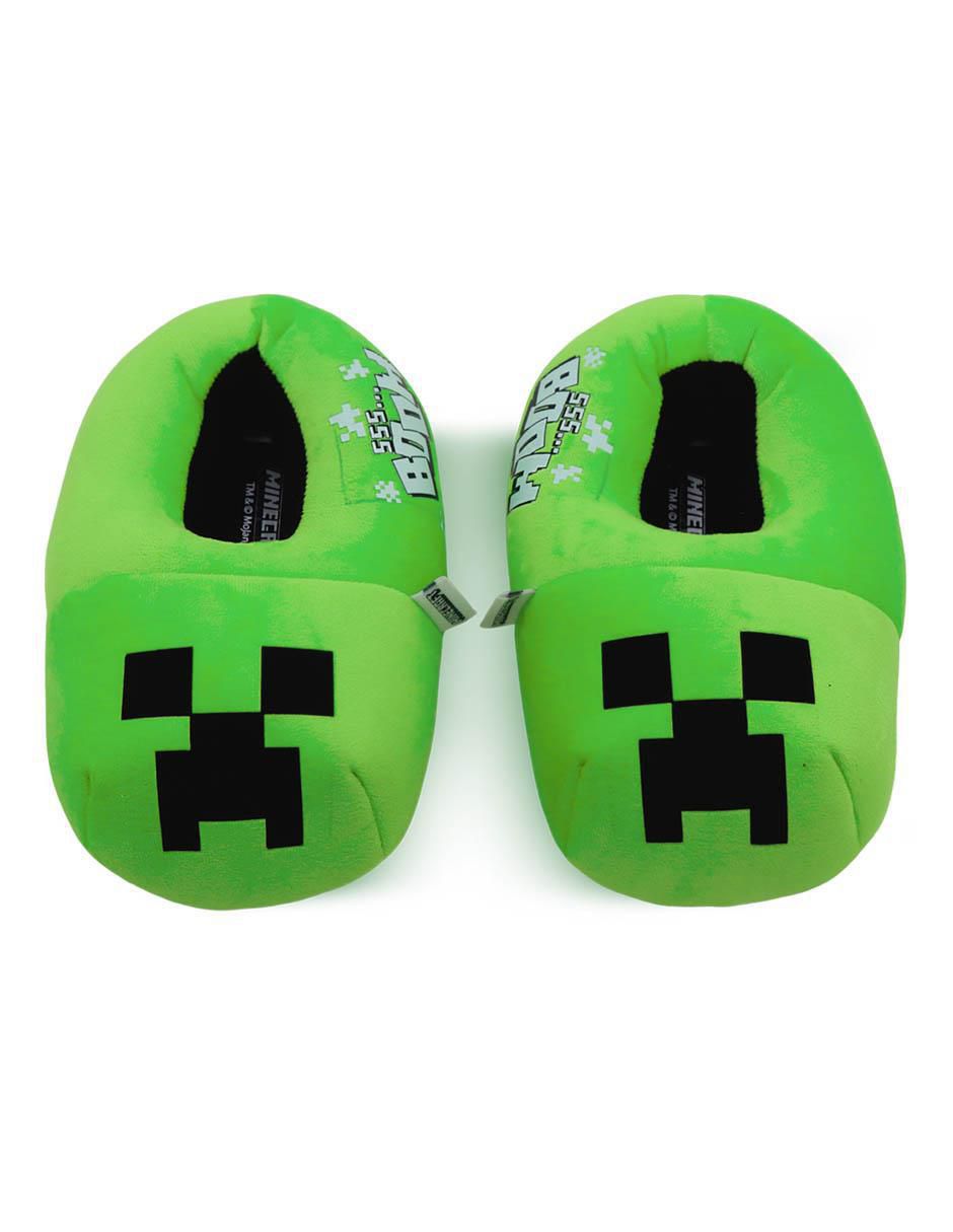 Pantufla Minecraft para niño