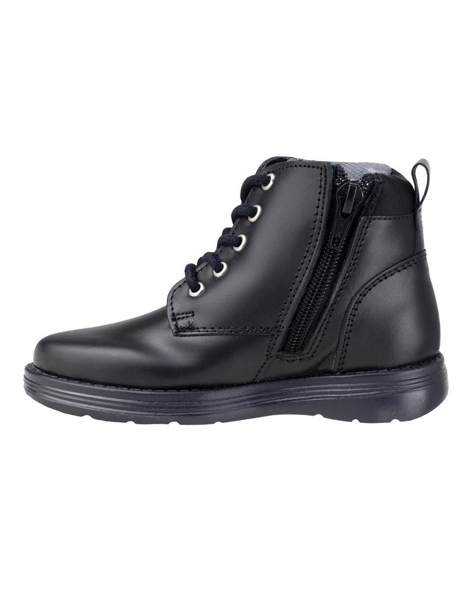 Bota de piel para niño