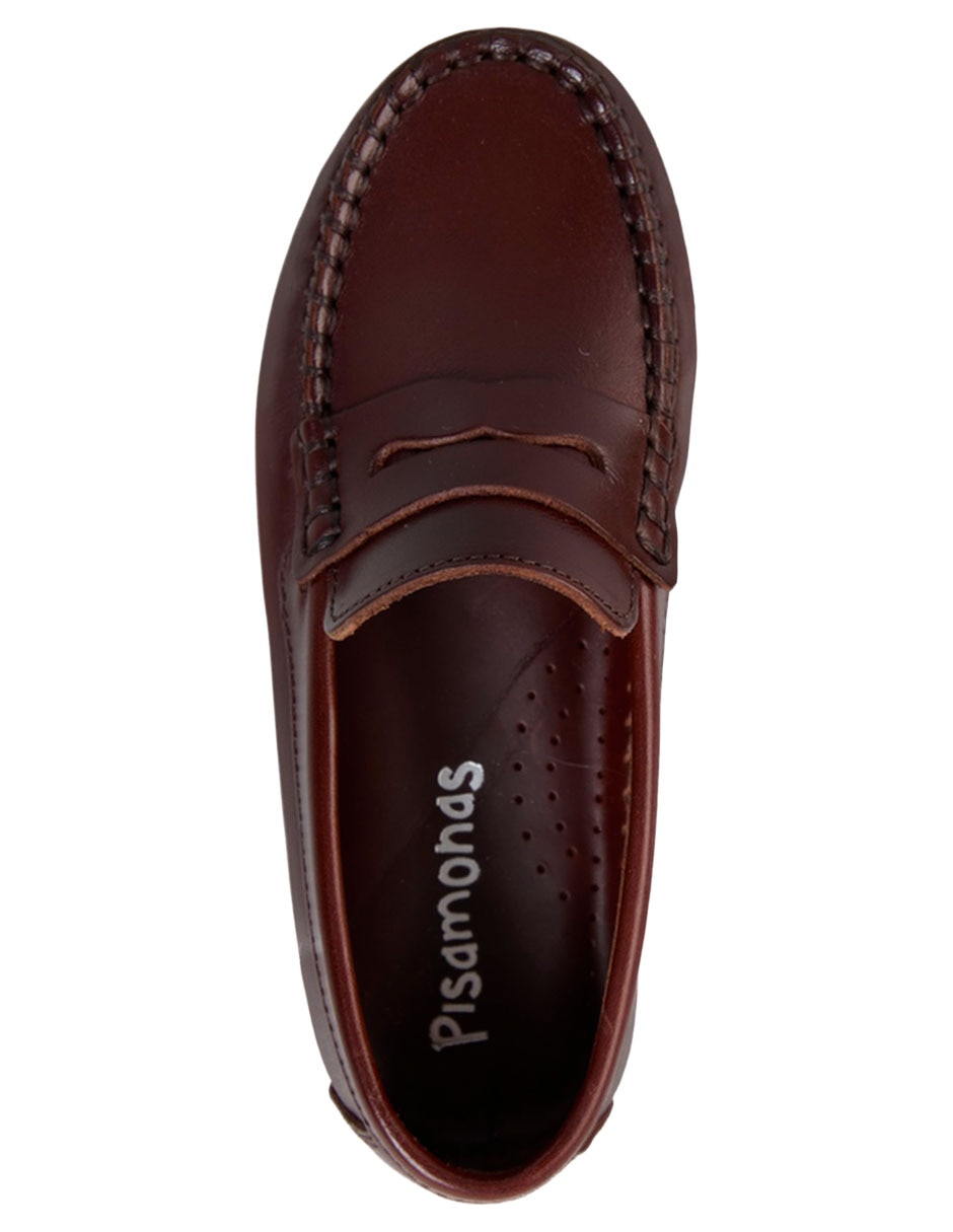 Zapato Pisamonas De Piel Para Niño