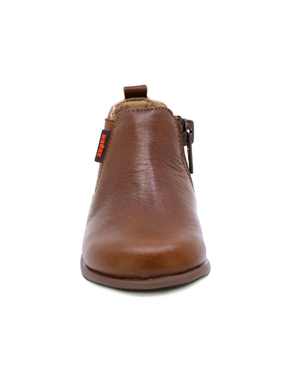 Bota de piel para niño