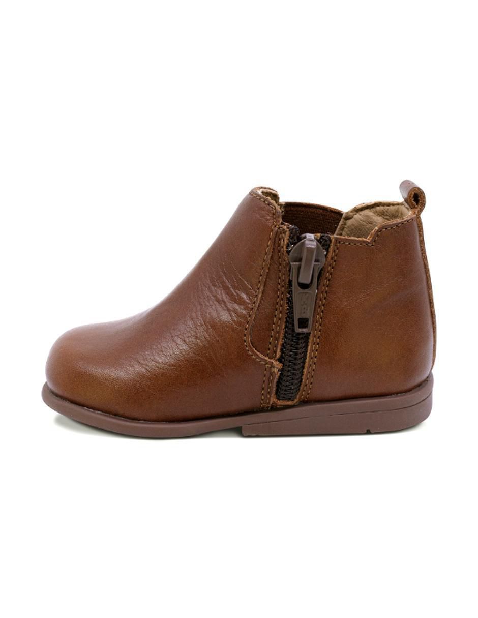 Bota de piel para niño