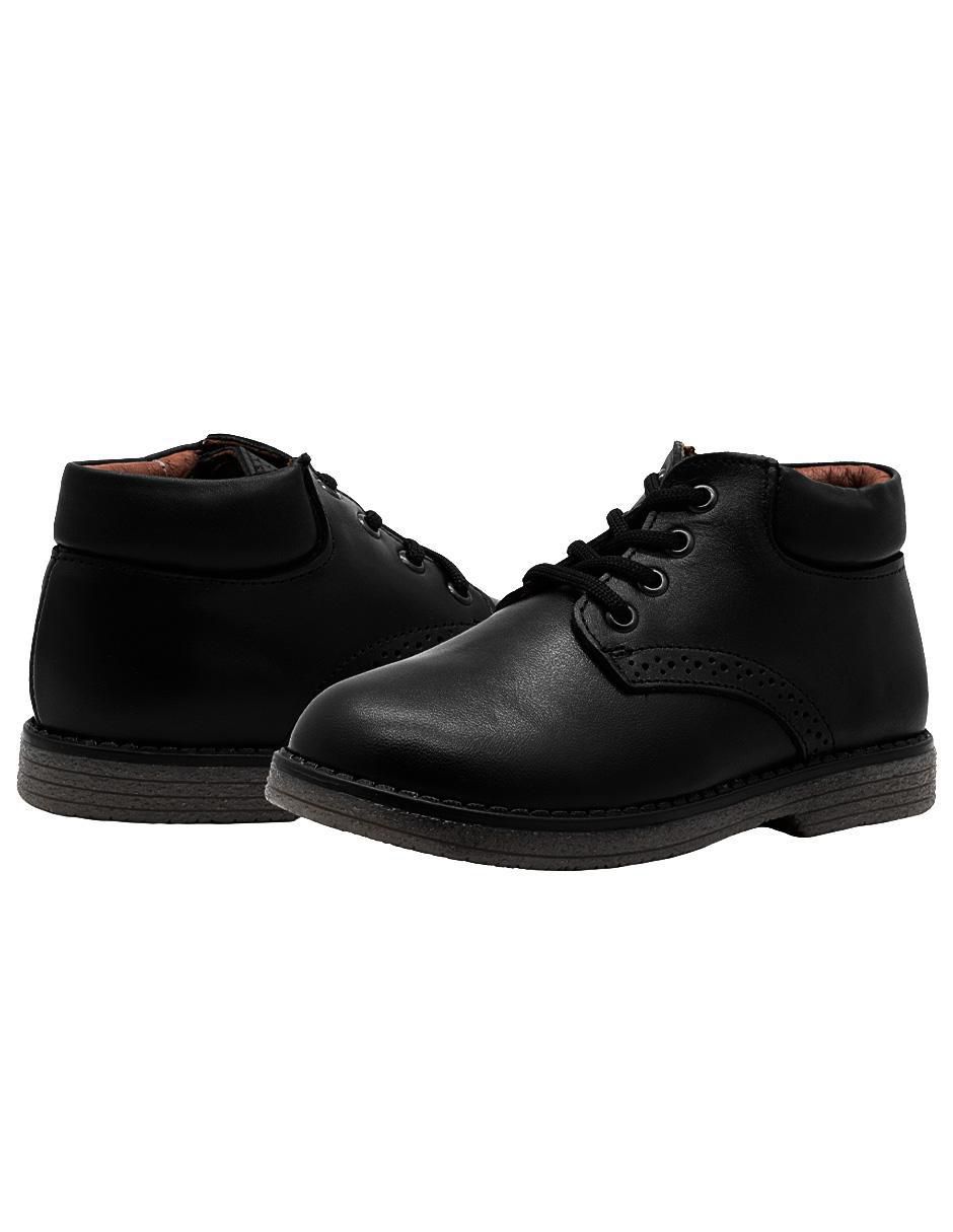 Bota de piel para niño