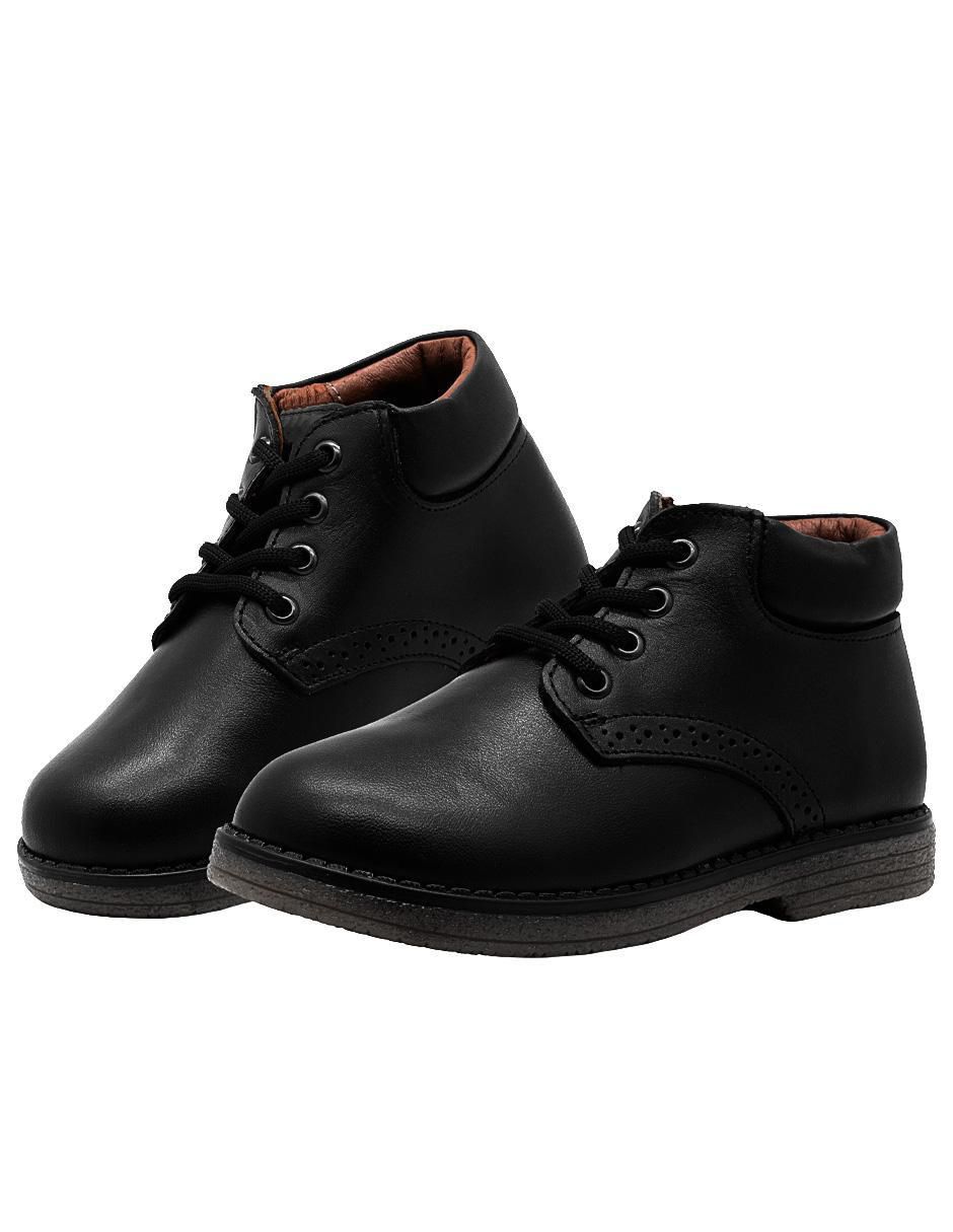 Bota de piel para niño