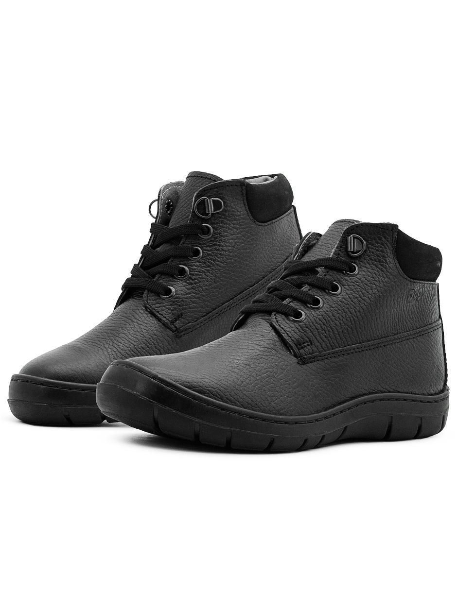 Bota de piel para niño