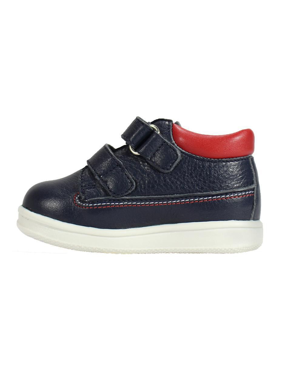 Zapato Coqueta de piel para niño