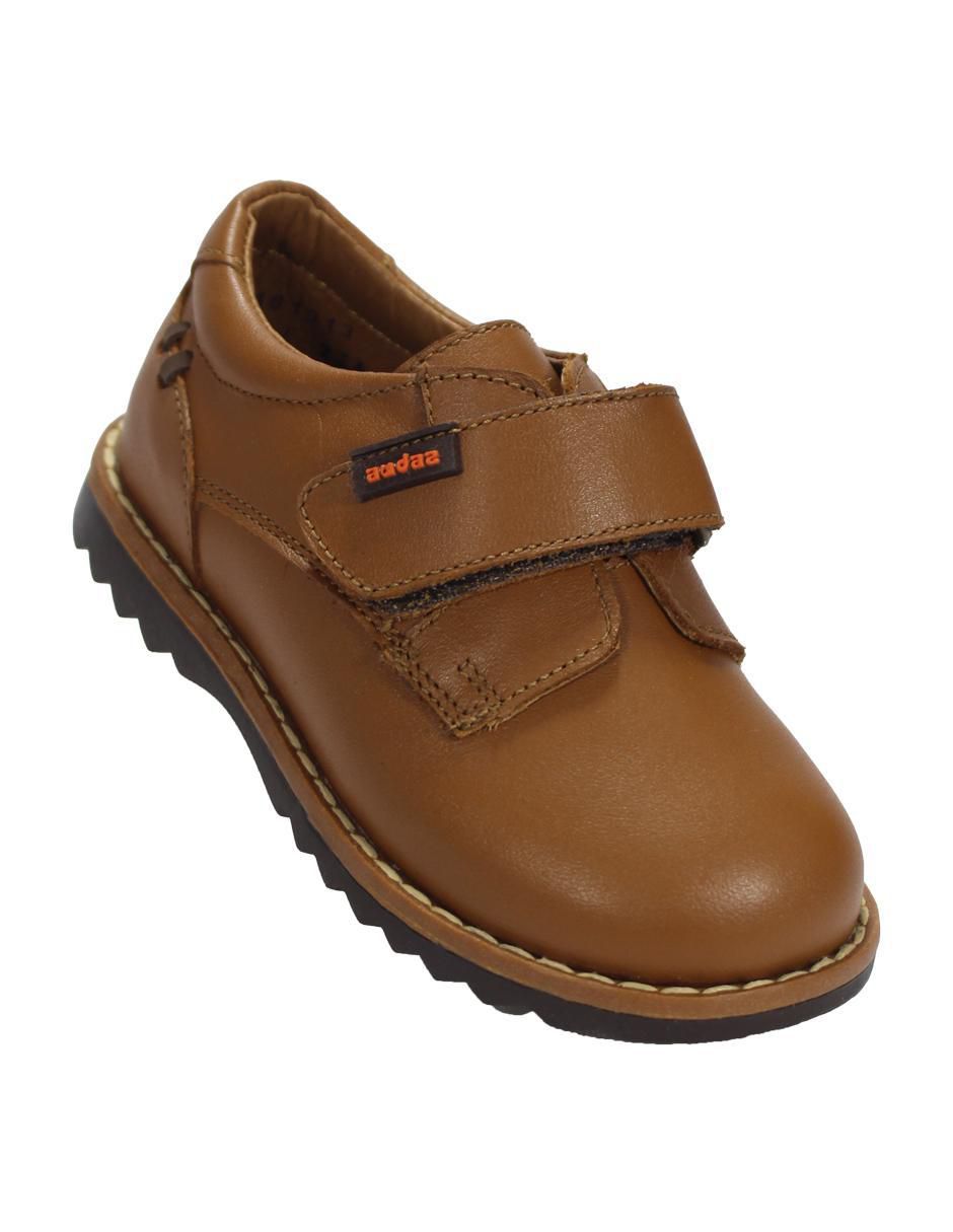Zapato Coqueta de piel para niño
