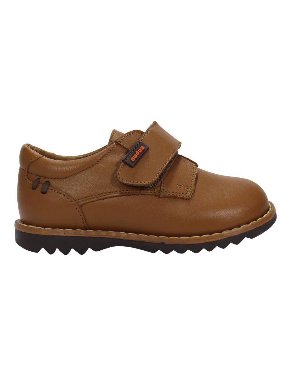Zapato Coqueta de piel para niño