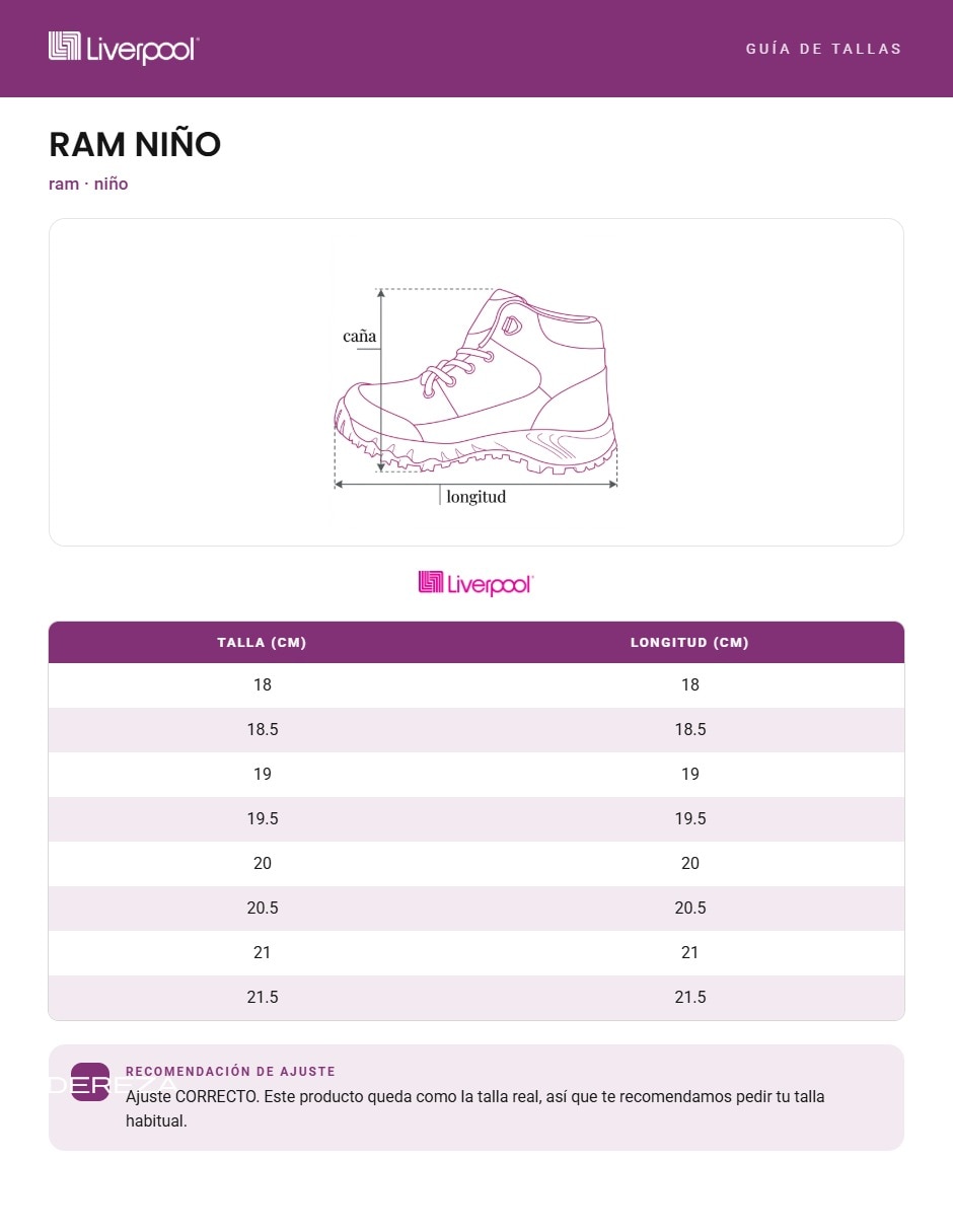 Bota ram para niño 3