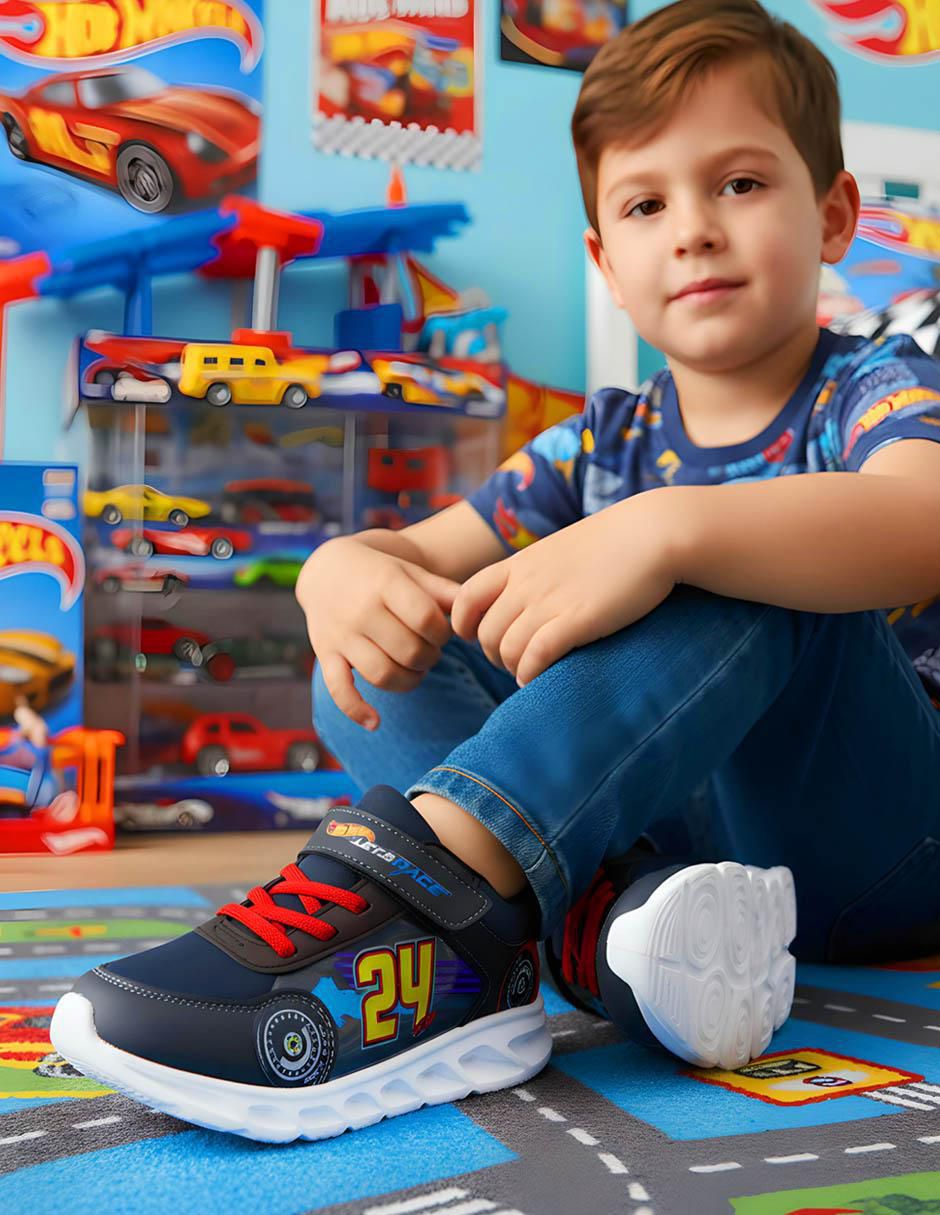 Tenis para niño Hot Wheels Let's Race 7