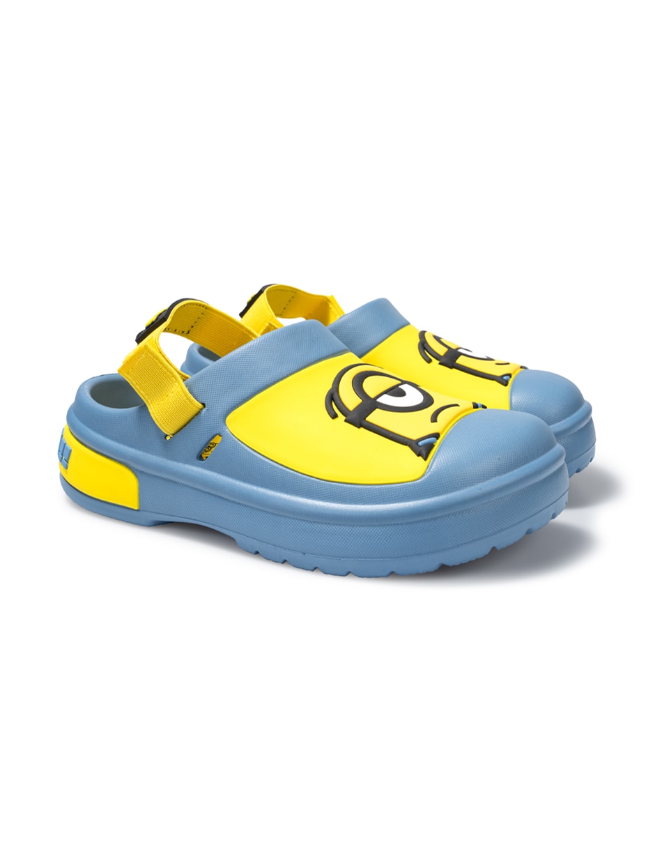 Sandalia ground up minions para niño