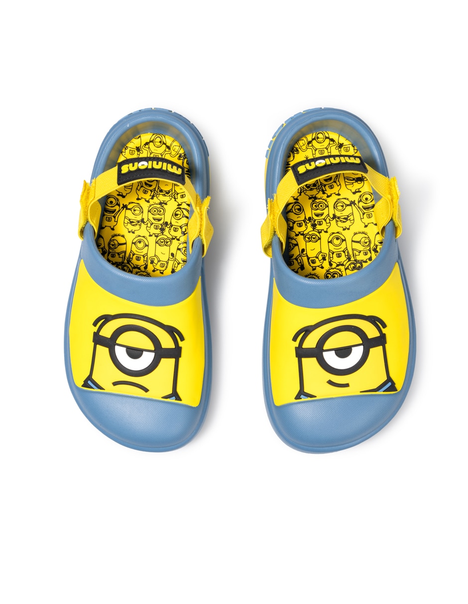 Sandalia ground up minions para niño