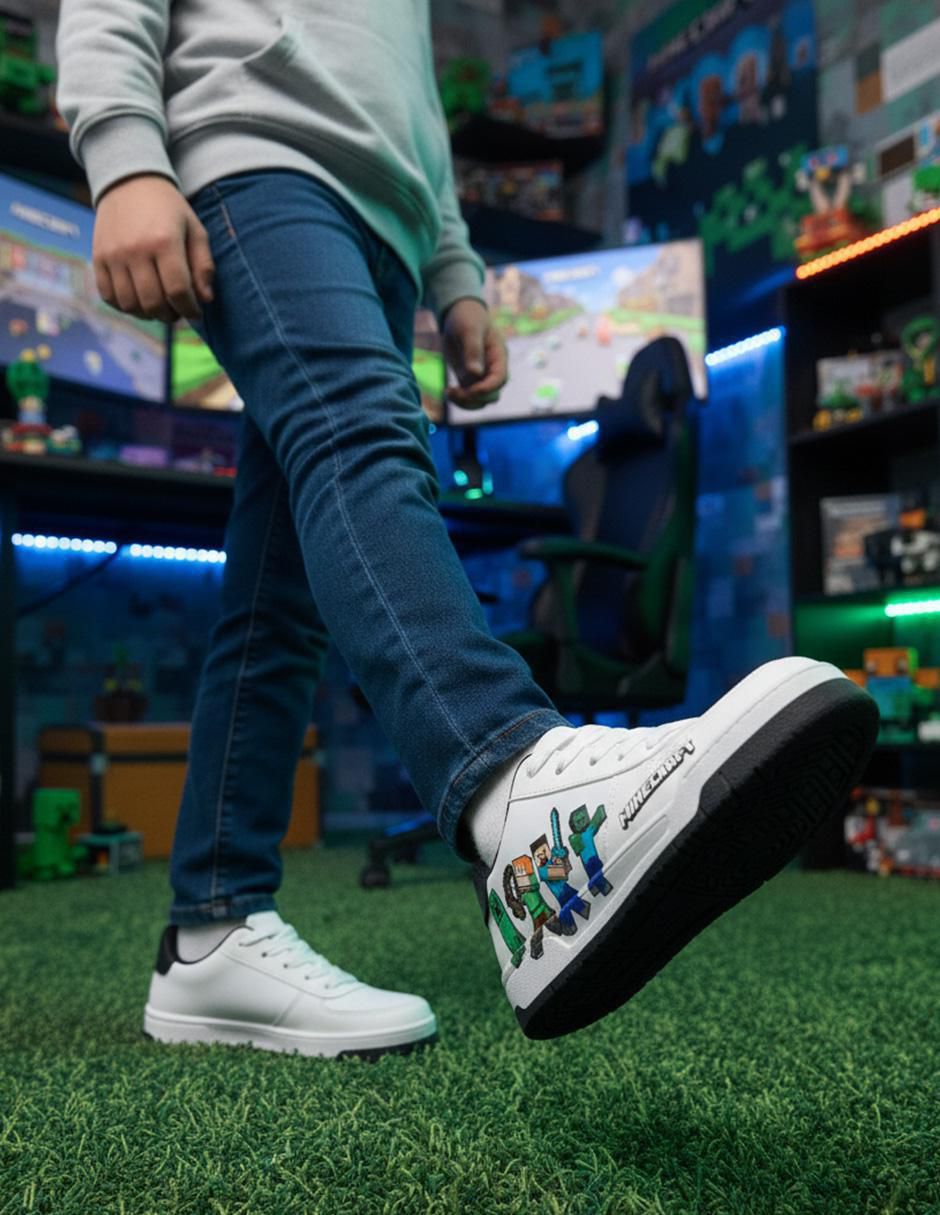 Tenis para niño Minecraft 5