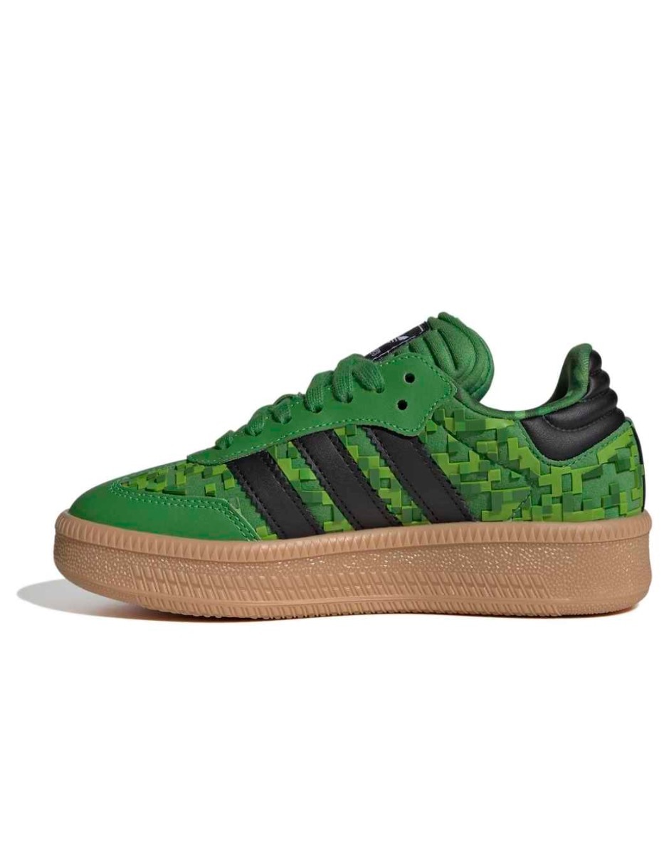 Tenis Adidas Originals para niño Samba XLG J Minecraft