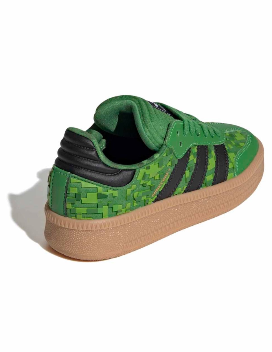 Tenis Adidas Originals para niño Samba XLG J Minecraft