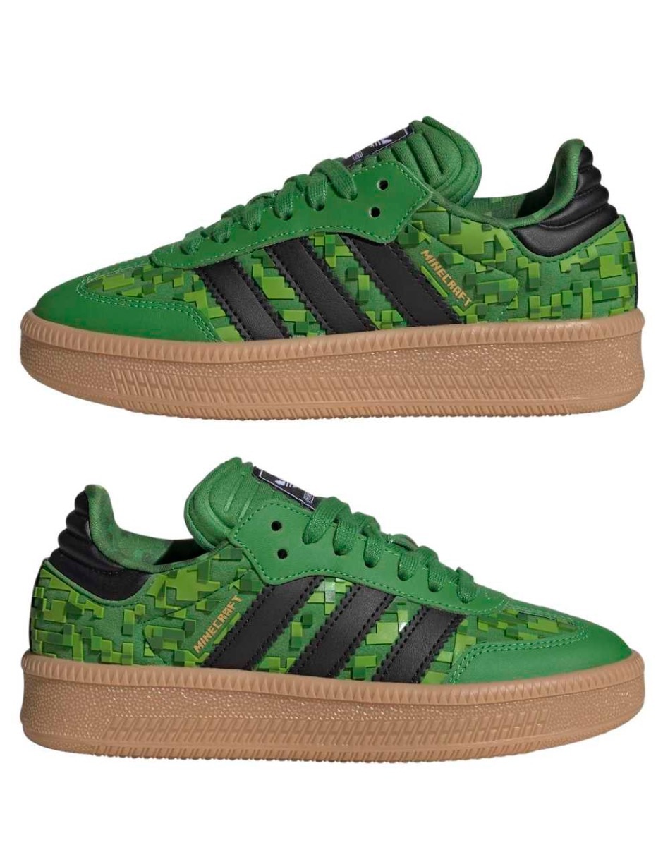 Tenis Adidas Originals para niño Samba XLG J Minecraft