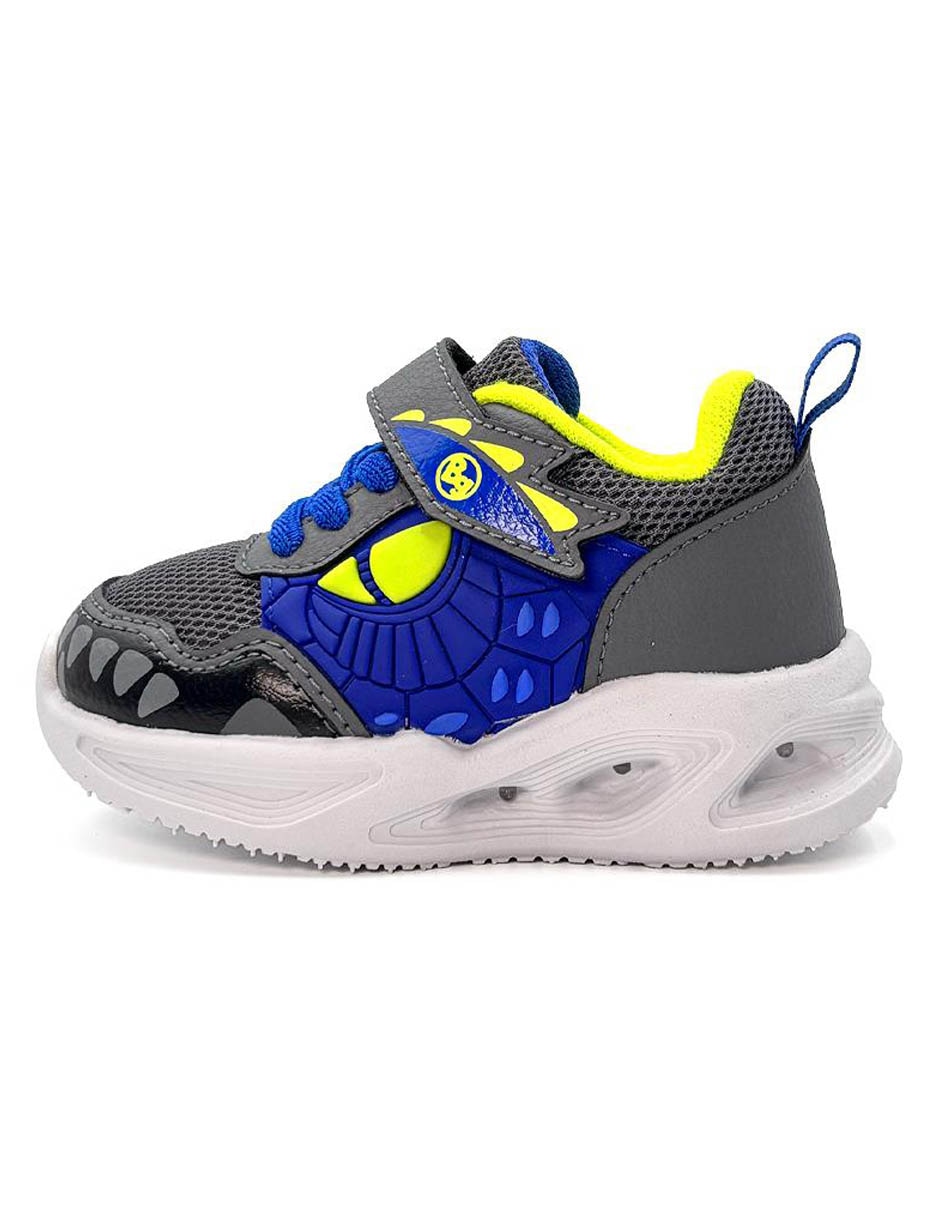 Tenis con luz Bubble Gummers para niño Tenis con luz Bubble Gummers para niño