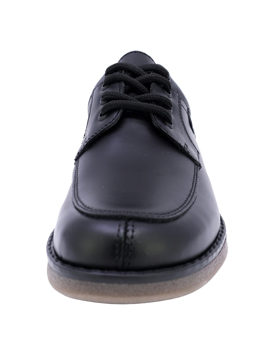 Zapato audaz escolar de piel para niño