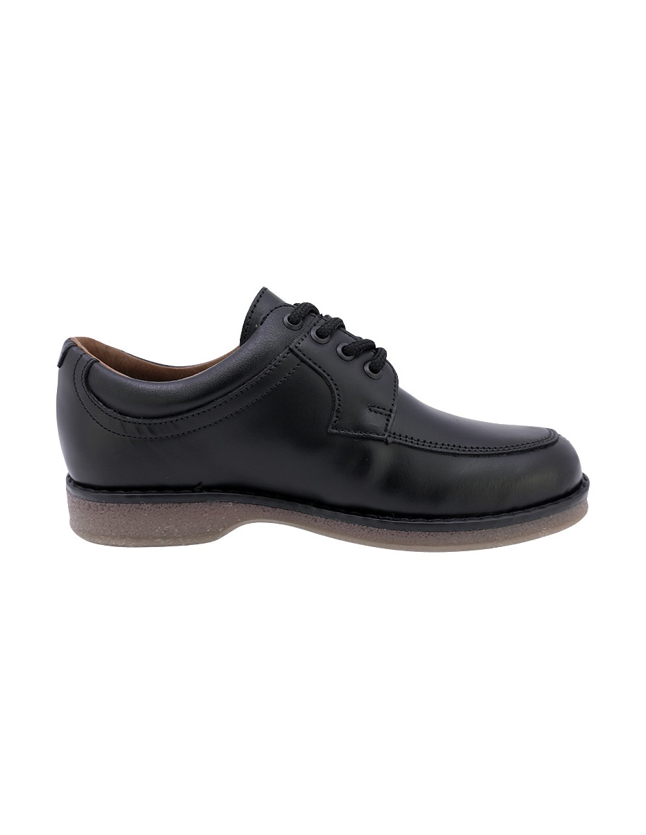 Zapato audaz escolar de piel para niño