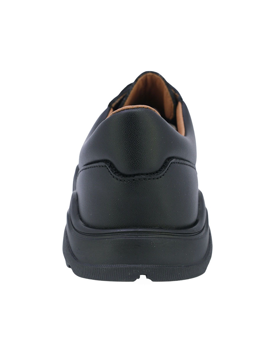 Zapato zapato escolar de piel para niño 4
