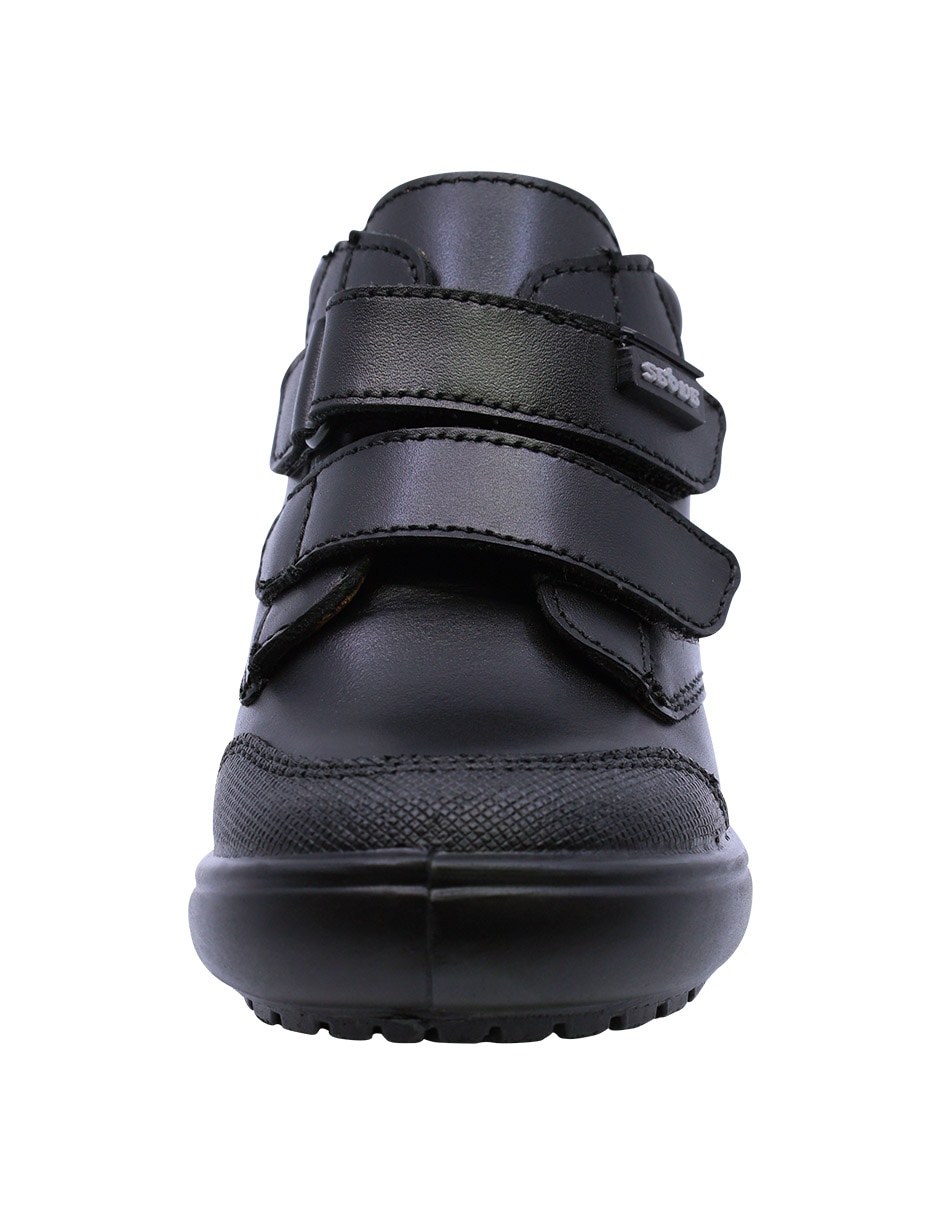 Zapato audaz escolar de piel para infantil niño