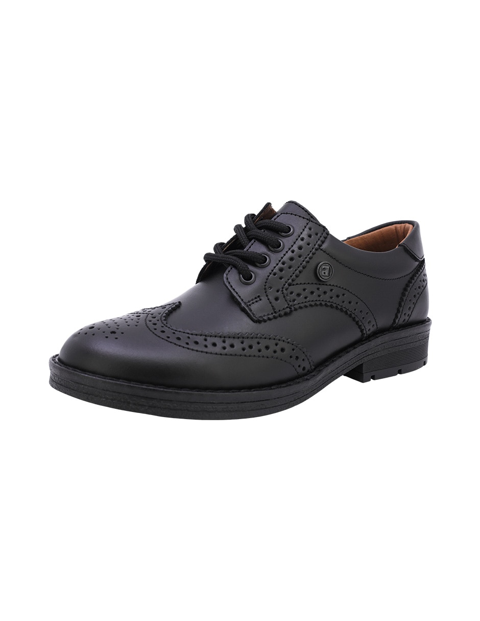 Zapato escolar de piel para niño