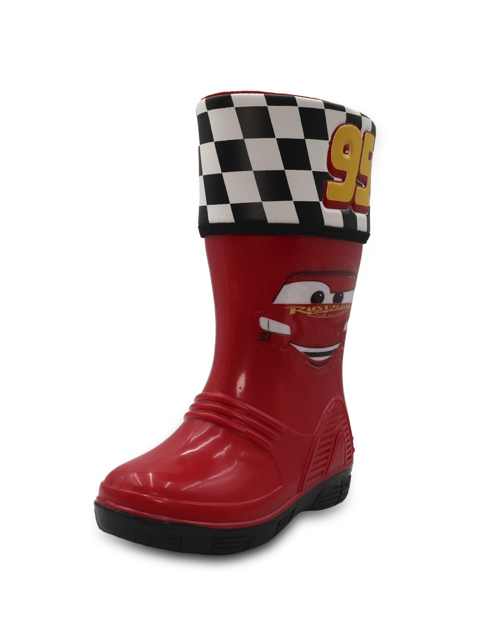 Bota de lluvia Bubble Gummers Rayo McQueen para niño