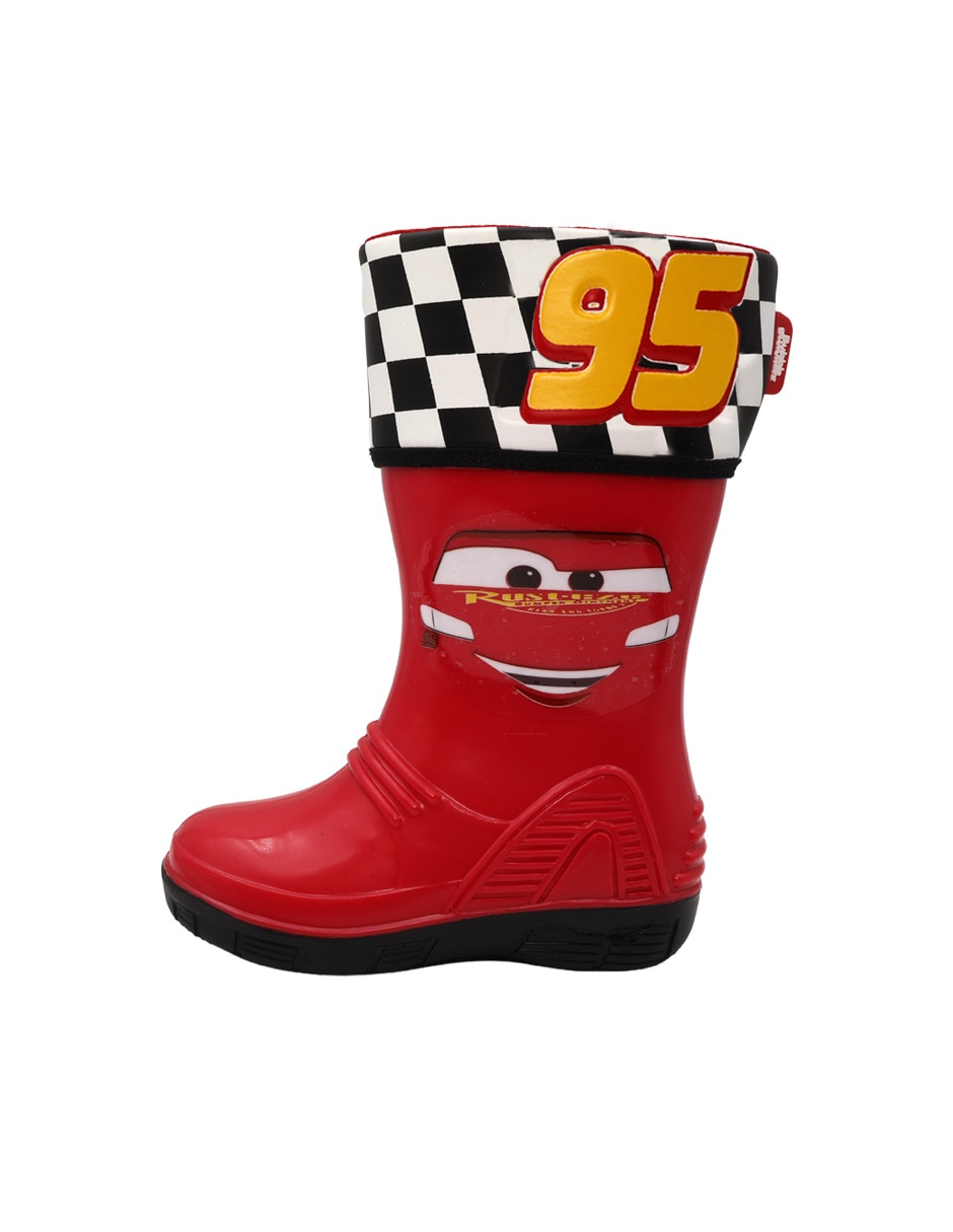 Bota de lluvia Bubble Gummers Rayo McQueen para niño