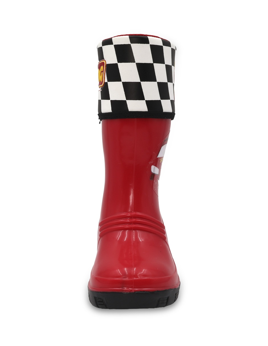 Bota de lluvia Rayo McQueen para niño