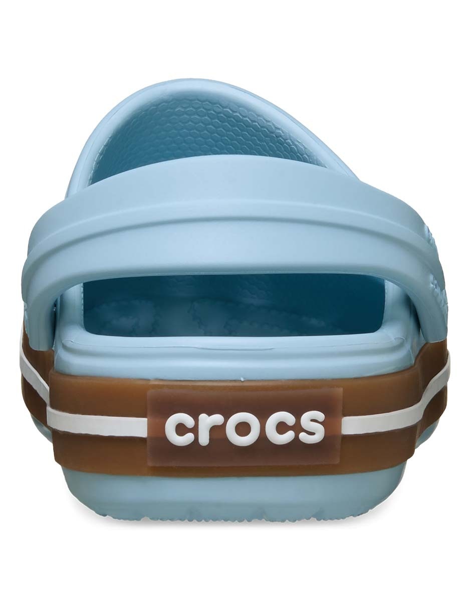 Sandalia Crocband Gum Clog K para niño