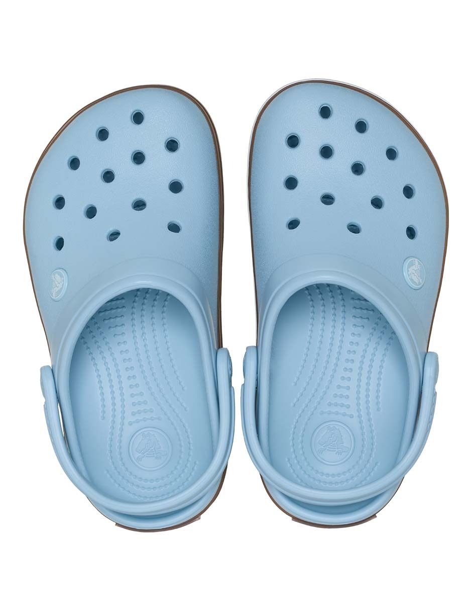 Sandalia Crocband Gum Clog K para niño