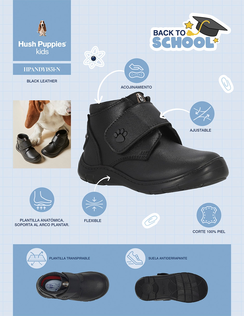 Zapato de piel para niño 7