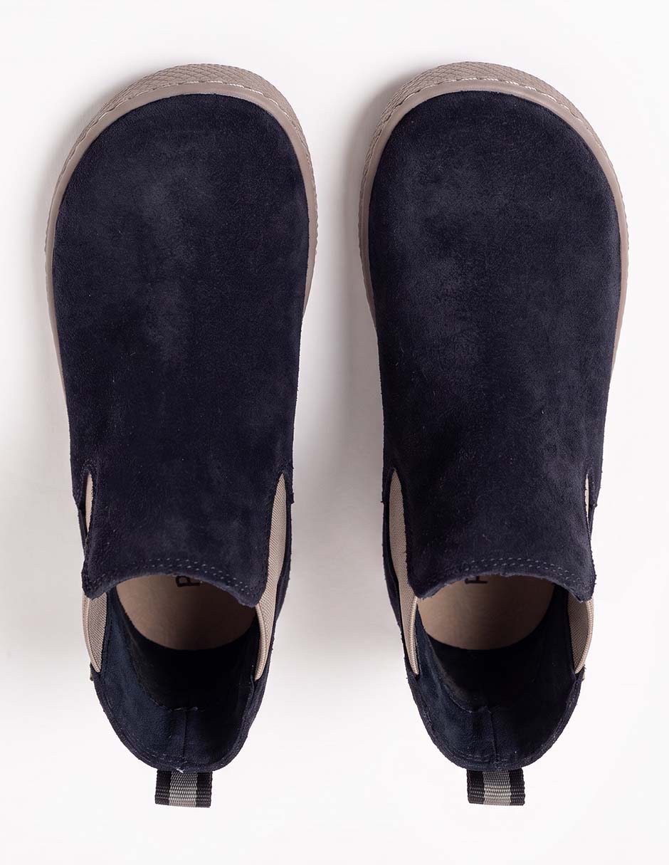 Bota de piel para niño