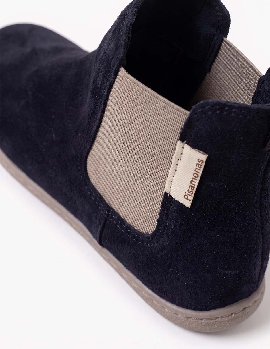 Bota de piel para niño