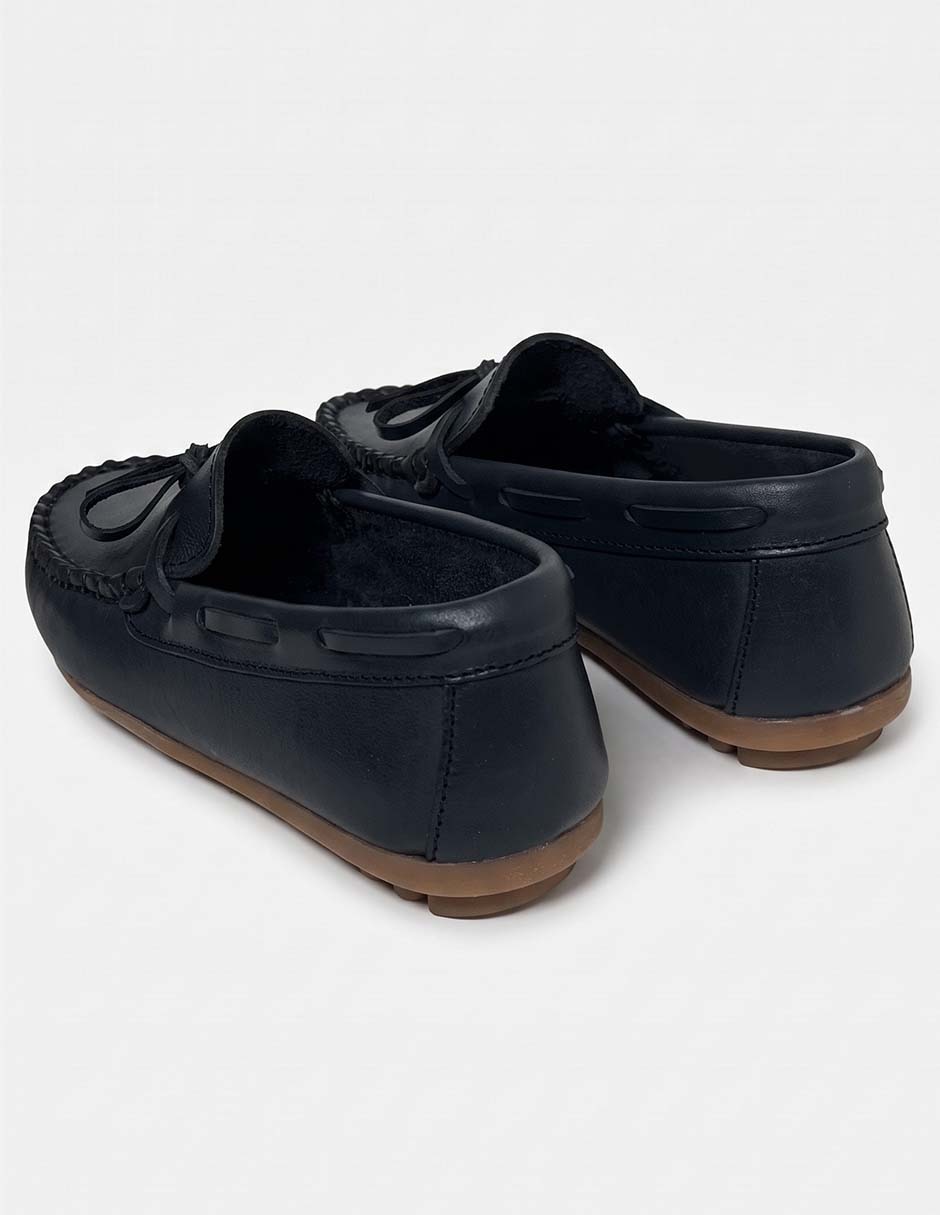 Mocasín de piel para niño 5