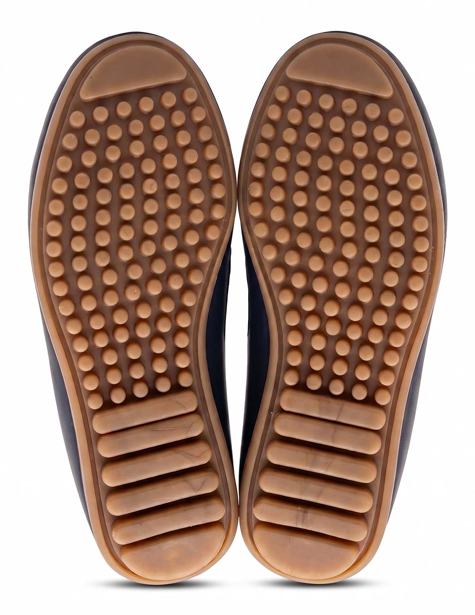 Mocasín de piel para niño