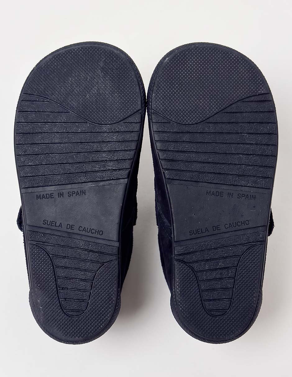 Bota de piel para niño