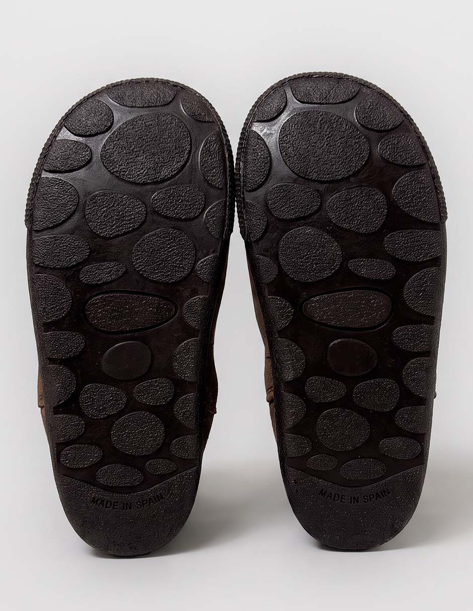 Bota de piel para niño