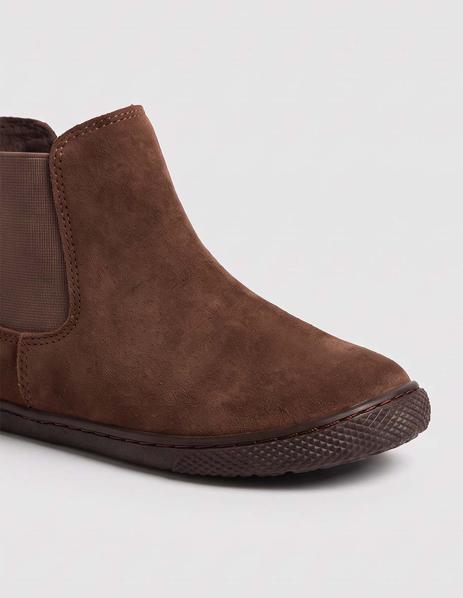 Bota de piel para niño