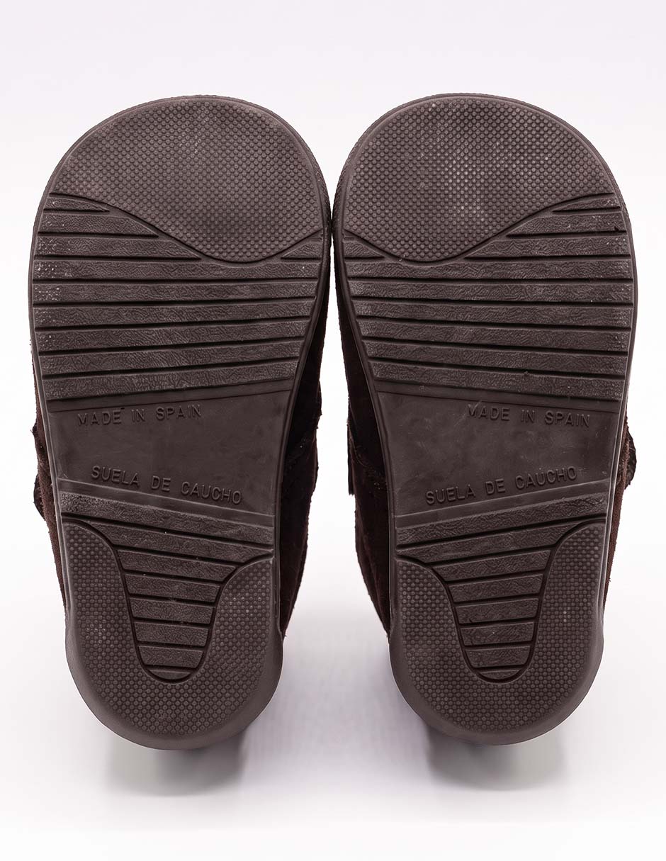 Bota de piel para niño