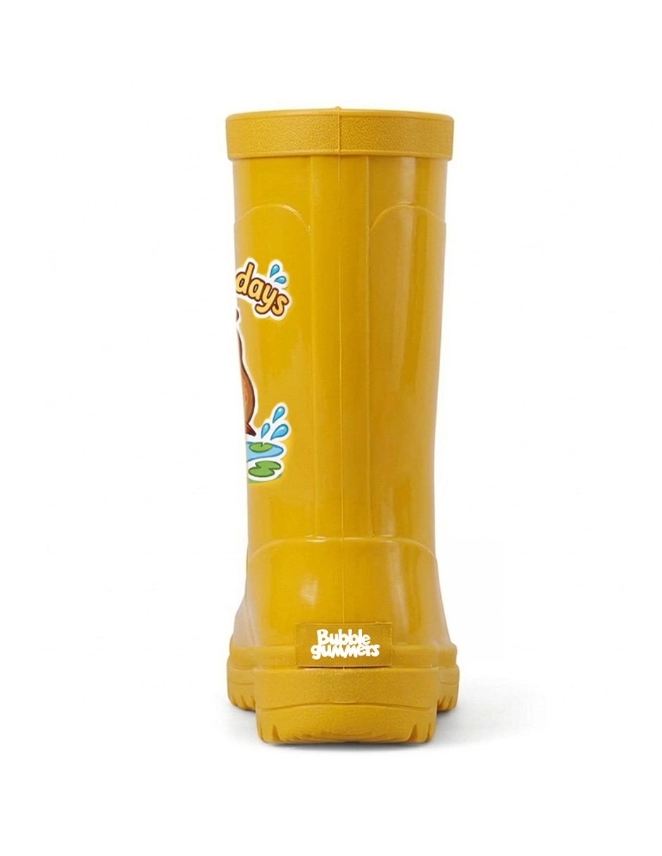 Bota de piel bota de lluvia para niño 5