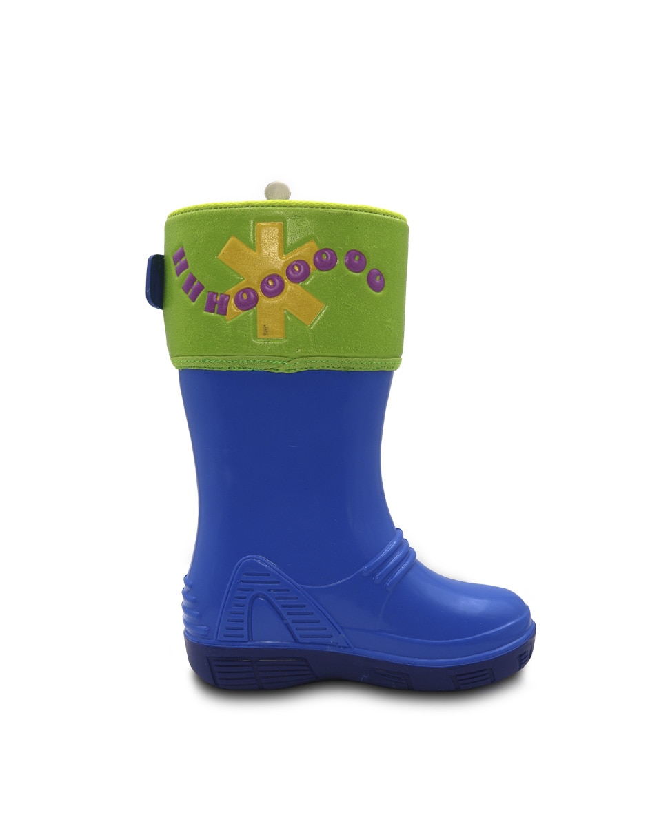 Bota de pielbubble gummers bota de lluvia toy story para niño
