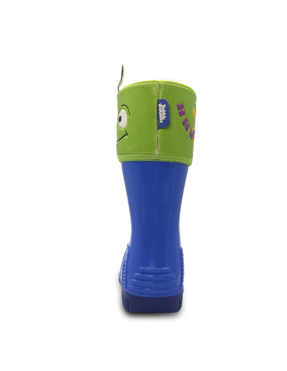 Bota de pielbubble gummers bota de lluvia toy story para niño
