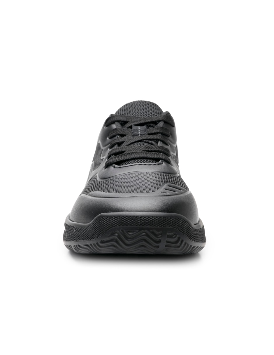 Zapato flexi escolar de piel para niño